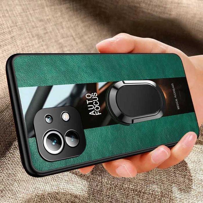 Xiaomi 13T Pro / 13 Lite / 13 / 13 Pro / PORSCHE кожен кейс с пръстен