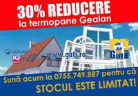 30% REDUCERE la termopane în Florești-Stoenești, Giurgiu. Cere oferta!