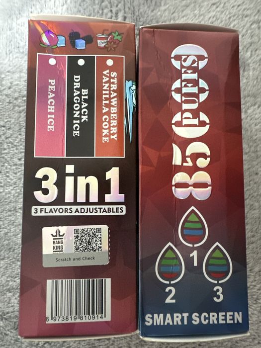 Vape 85 mii puff 3 arome