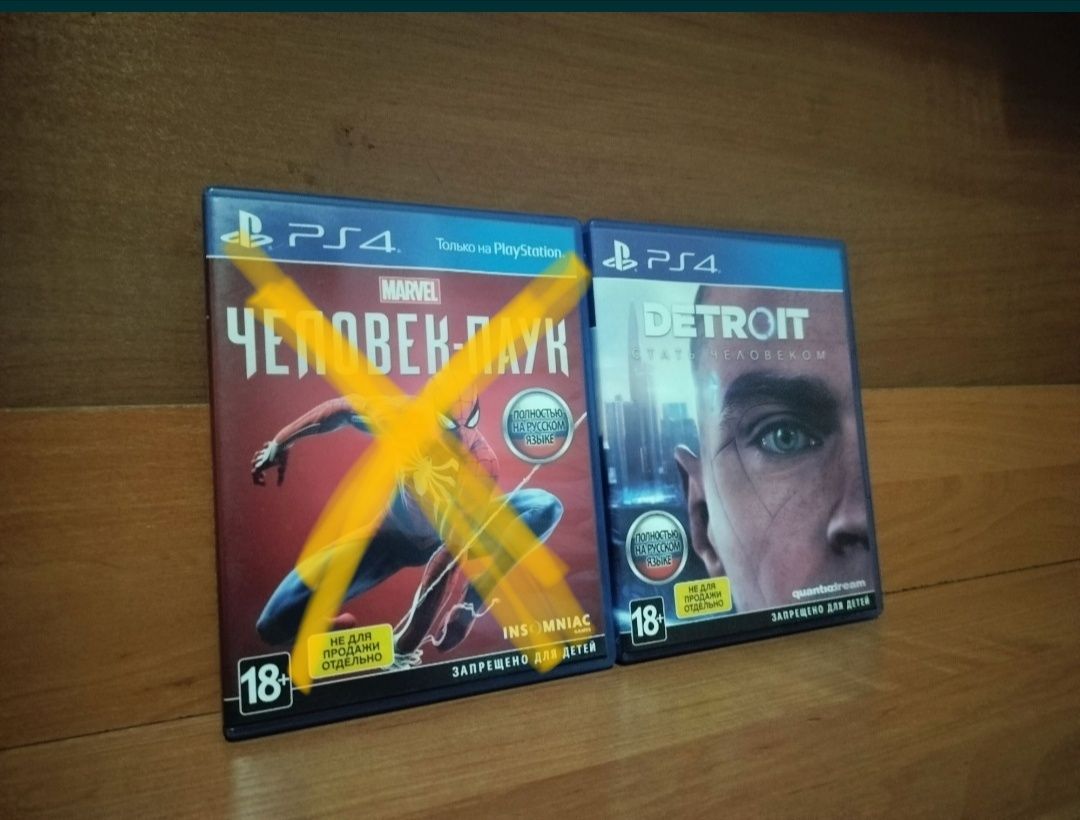 Игры Ps4 Detroit, Spiderman