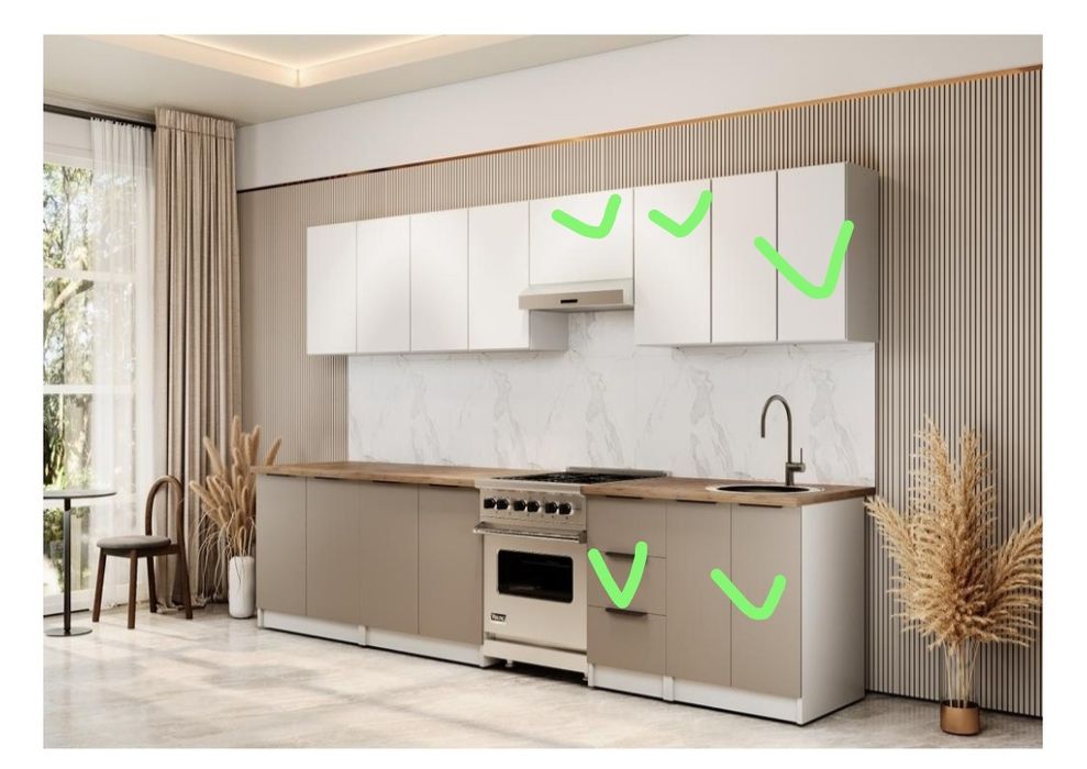 Продам часть гарнитура кухонного