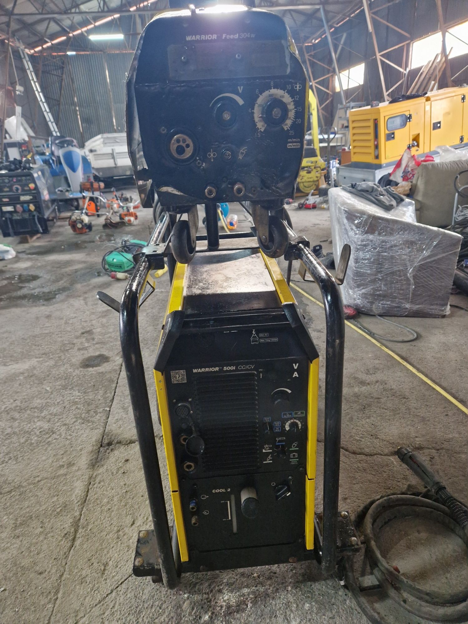 Aparat de sudura ESAB WARRIOR 500i CC/CV