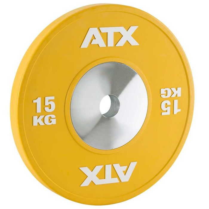 Състезателни Олимпийски Дискове - 2 × 15 кг, WEIGHTLIFTING , Тежести