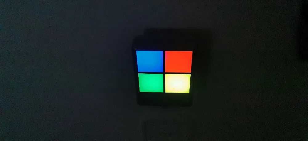 lampa lumina de veghe rgb