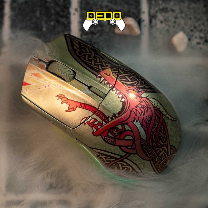 Мышка от Steelseries - Wireless Gaming Mouse CS2 Dragon Lore Edition