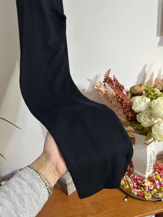 Colanti cu dungi din piele