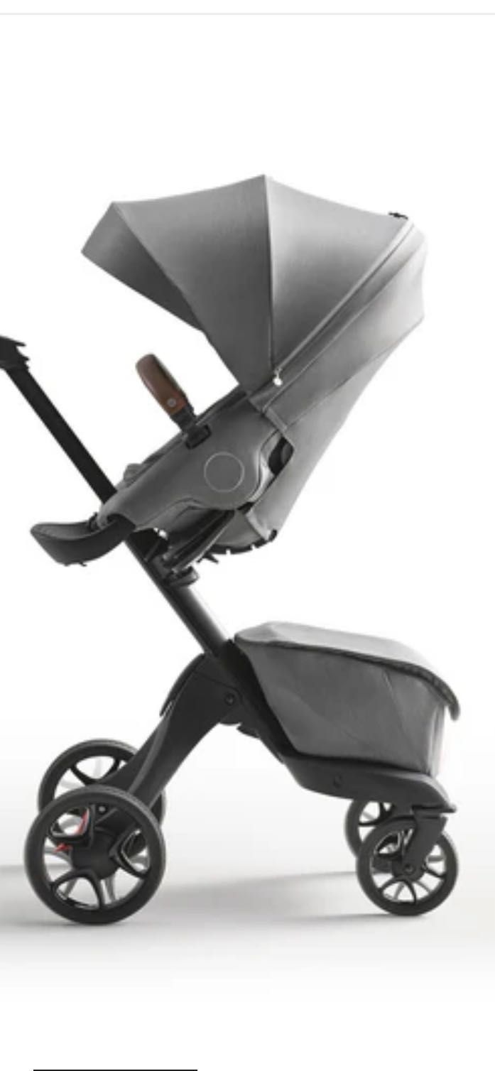 Stokke® Xplory® X + бебешки кош - цвят Modern Grey