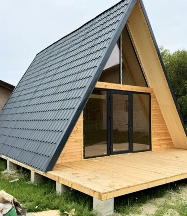 Vindem cabane din lemn tip A