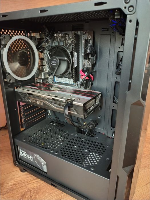 Vând PC Gaming i3 10100f RX 580 8gb