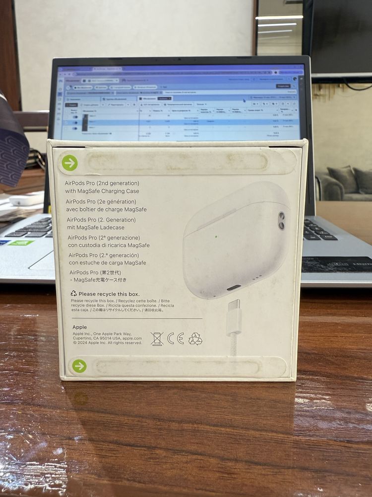 Airpods pro 2 yangi original naushnik sotiliyapti!