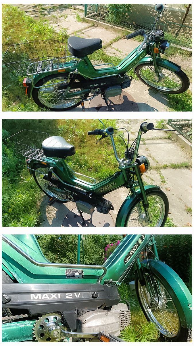 Motoretă retro Puch Maxi 2V automată cu două trepte model ZA50