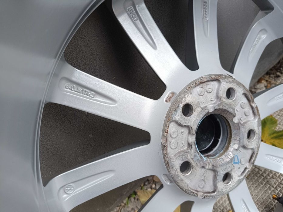 ОРИГИНАЛНИ джанти 17 ' цола VW Golf 7 DIJON / ГОЛФ 7 5x112 57,1 ET 48