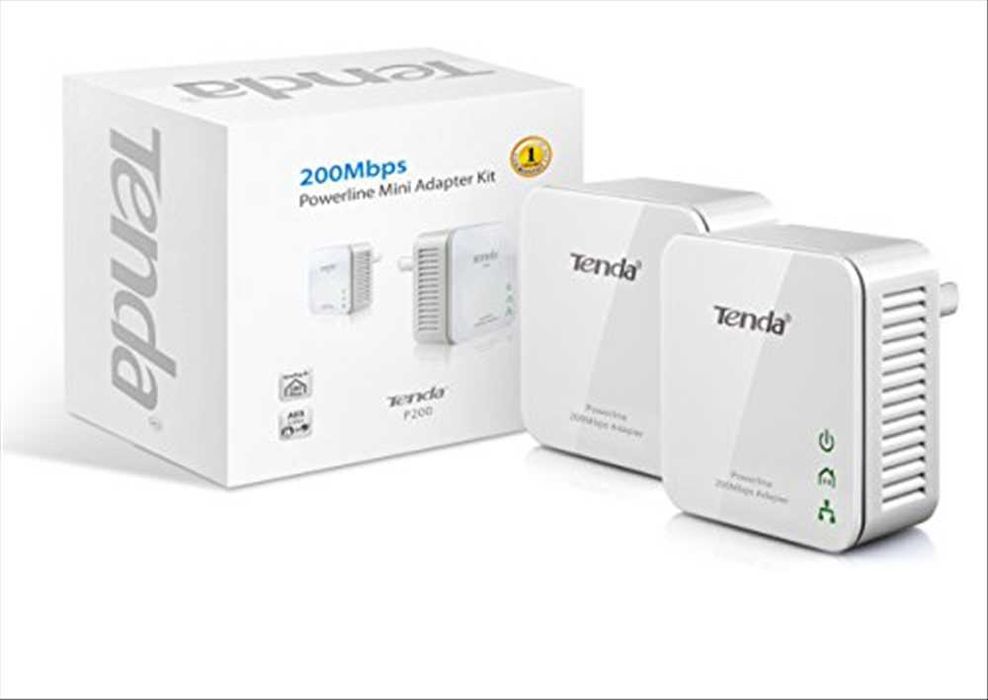 Интернет по электросети через розетку! Tenda Powerline P200