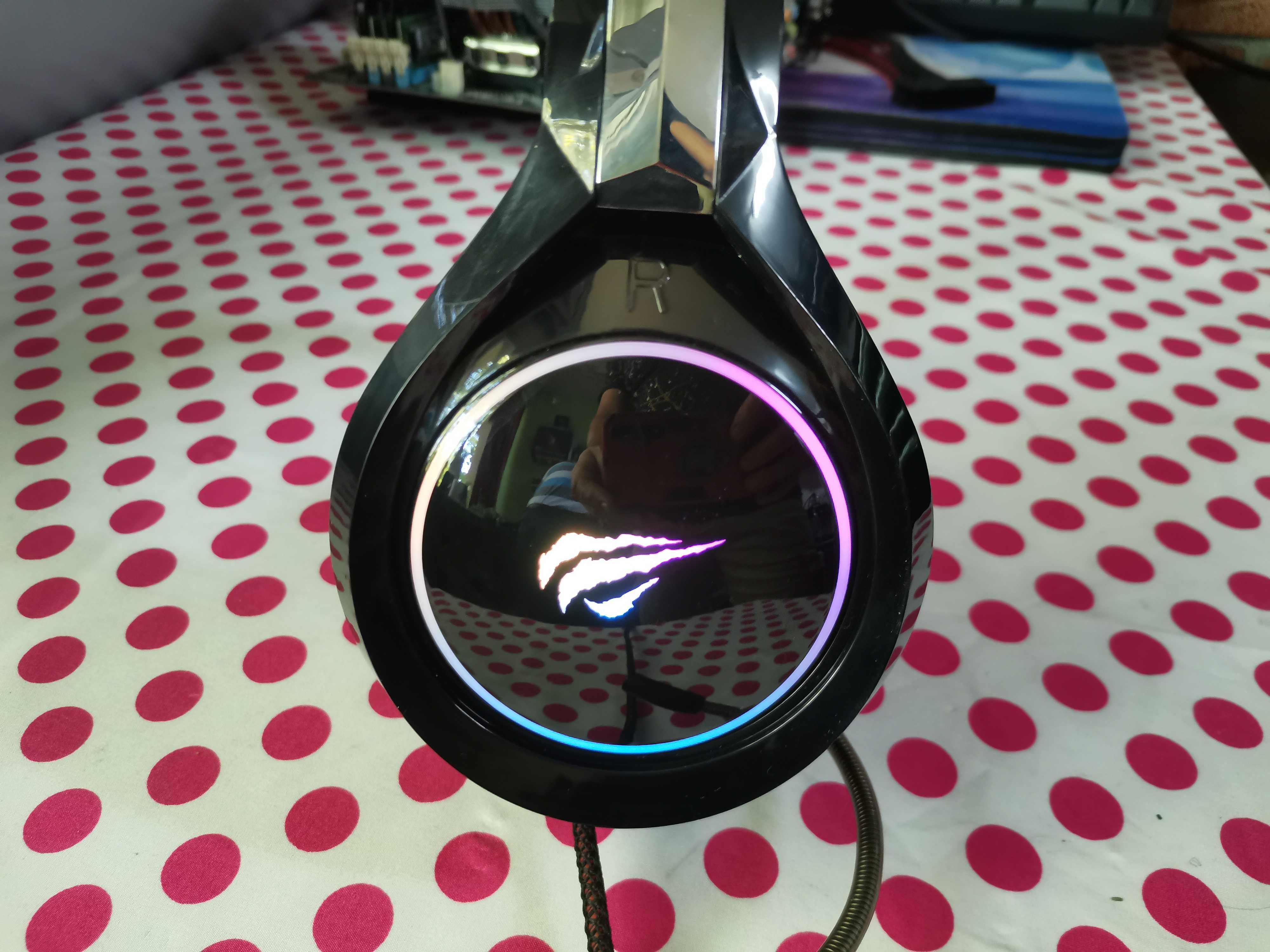 Casti Gaming Havit H2232D RGB.