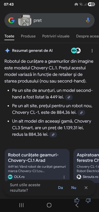Robot curățat geamuri