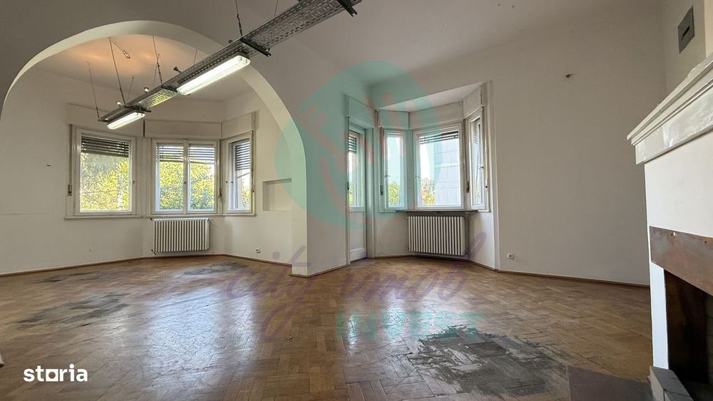 Apartament cu șemineu și curte proprie, zonă Kiseleff –Aviatorilor