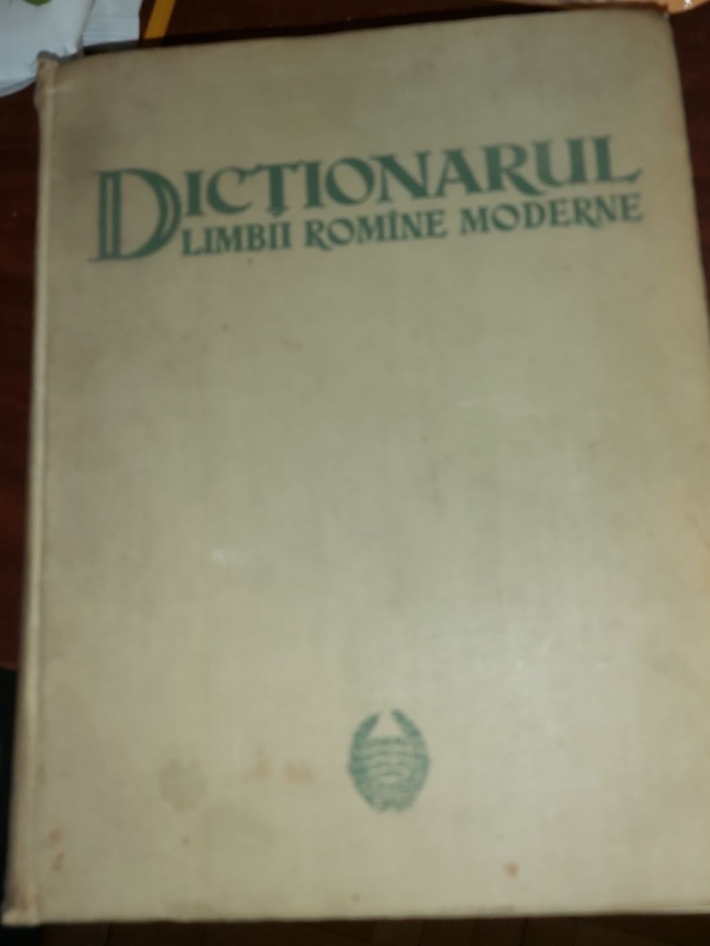 Dictionarul limbii romine(titlul original)