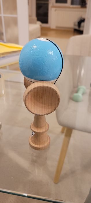 Kendama krom pop stick blue cyan