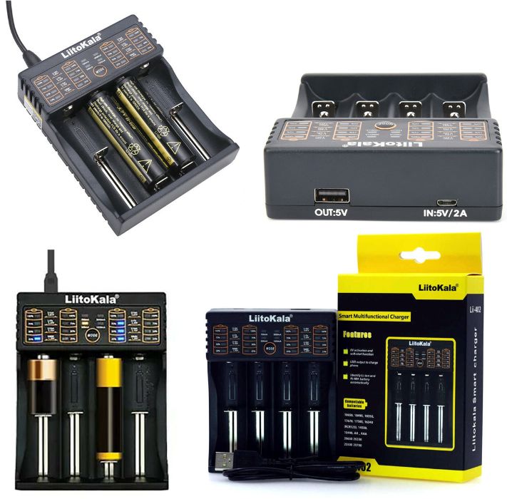 Incarcator baterii cu led pt baterii AA AAA Ni-MH Ni-Cd. Nou! ambalat!