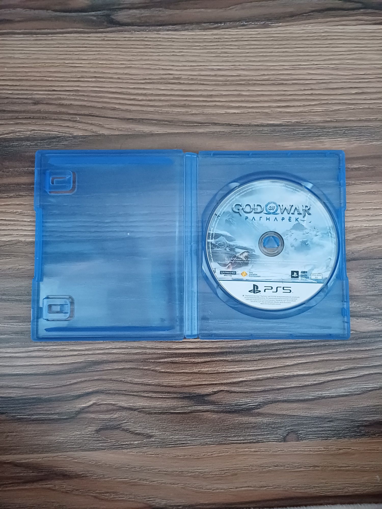 God of War: Ragnarok (PS5), диск в отличном состоянии