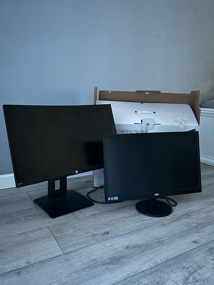 Монитор HP X24c 9FM22AA черный