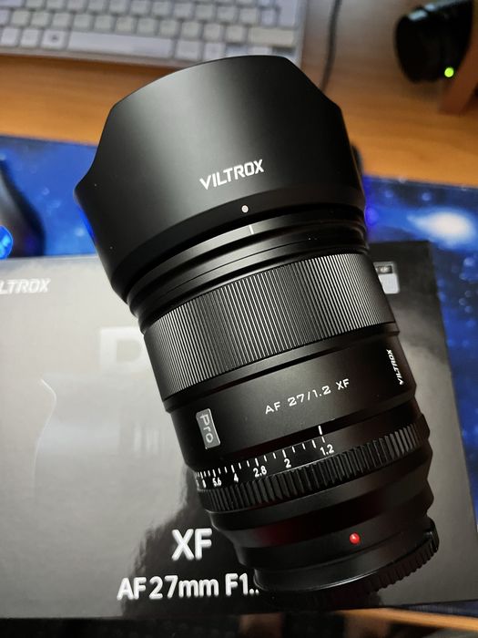 Viltrox 27mm f1.2 Fuji X la cutie PRET FIX SAU BLOCK