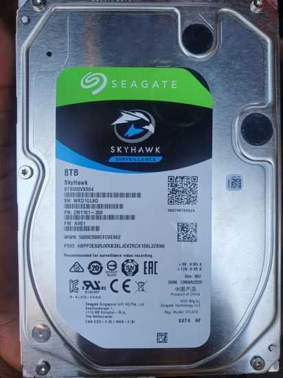 HDD ХДД хард диск Seagate SkyHawk 3.5" 8TB 7200rpm 256MB ST8000VX004