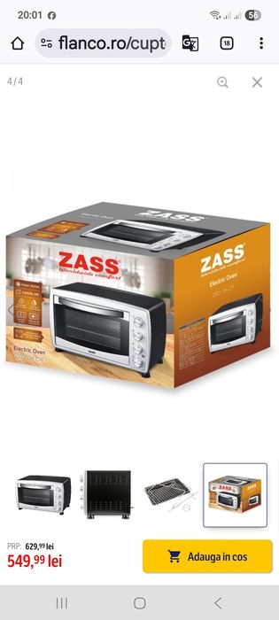 Cuptor electric ZASS.