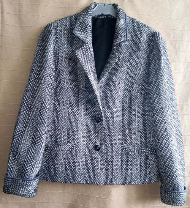 Sacou damă cu nuanțe de gri, captusit,  nou, masura 40