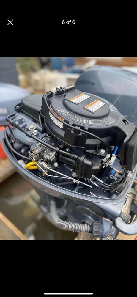 Barca cu motor yamaha