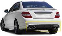 Дифузьор,лип Боди кит за MERCEDES C AMG C63 OPTIС
