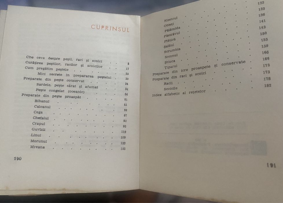 Maria Ardeleanu - Preparate din pește-editura Ceres 1980.