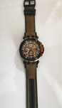Tissot Ceas automatic cu o curea din material textil, Verde militar