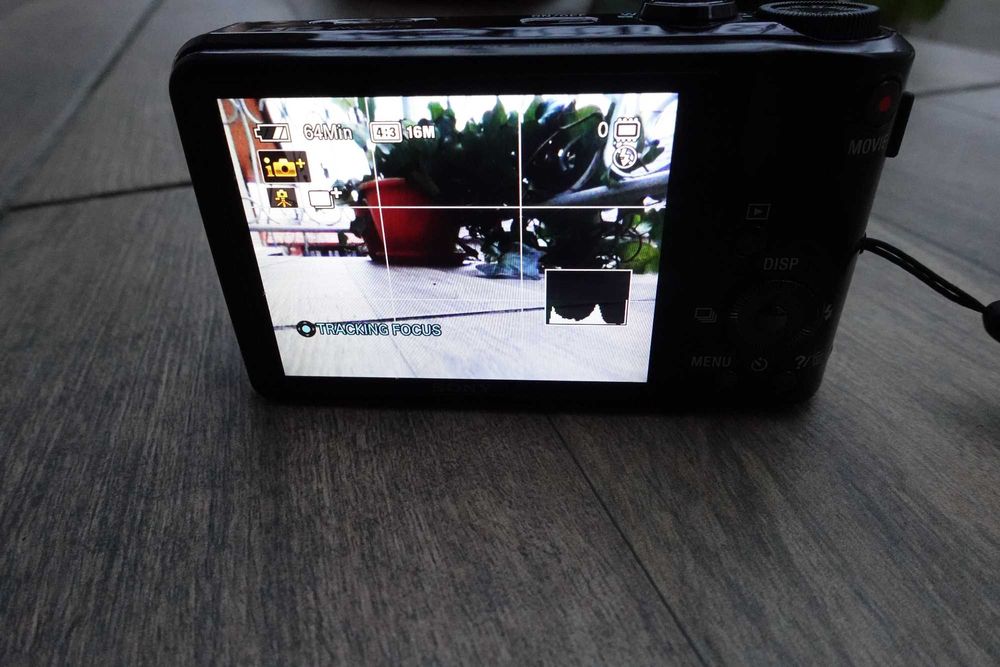Sony dsc hx7v cu gps 16mp cu incarcator si 2 baterii noi