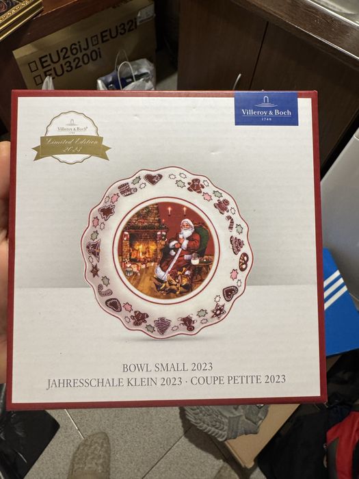 коледна колекционерска купа чиния