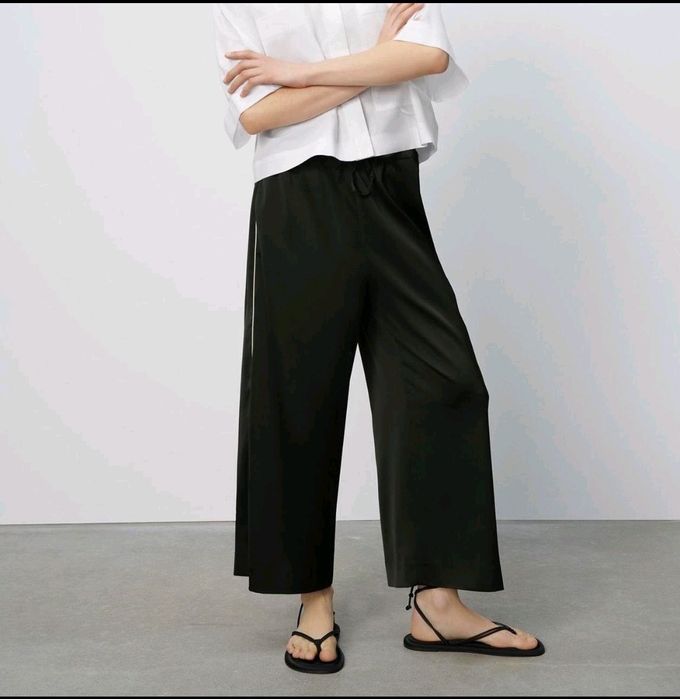 Сатениран панталон Зара- размер S