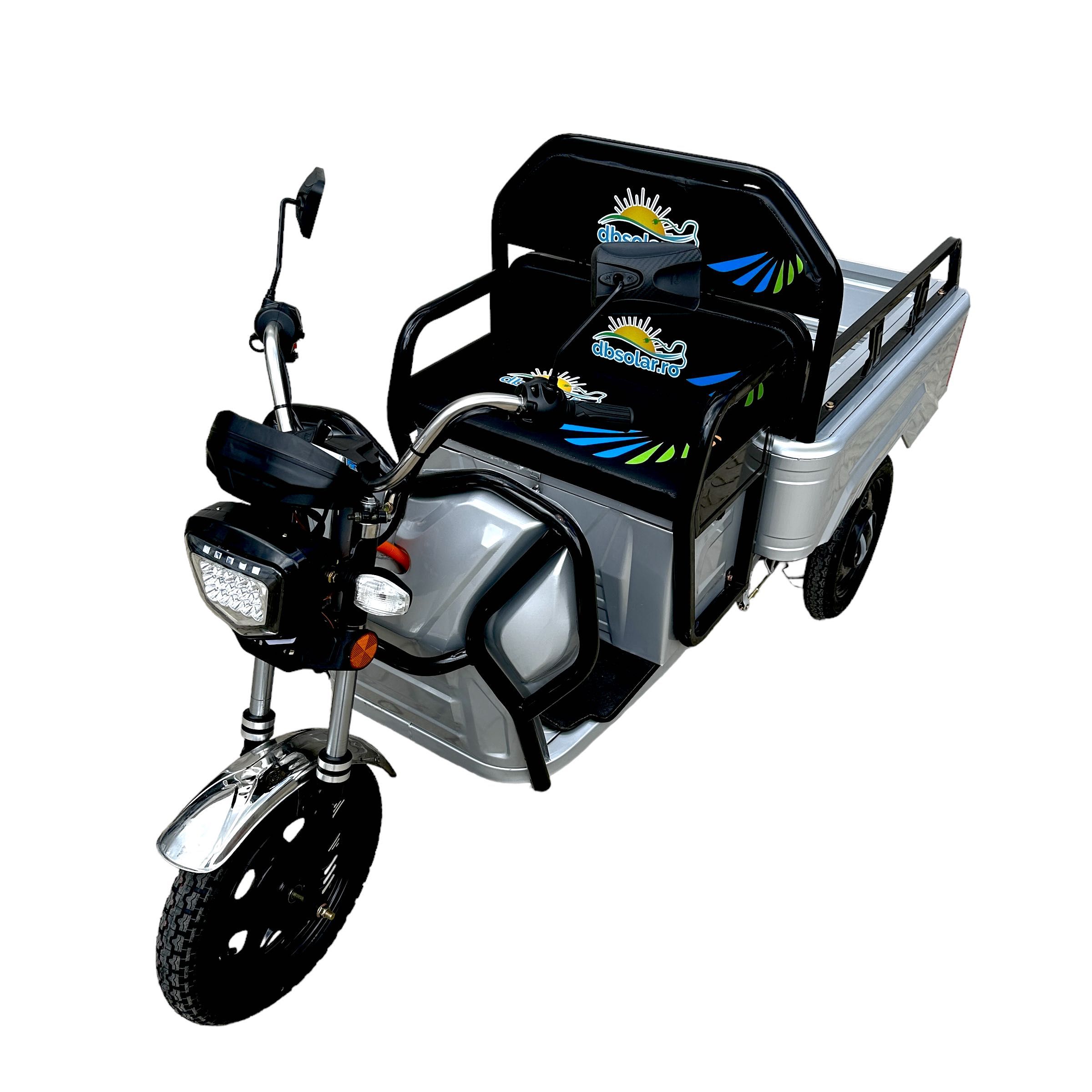 Triciclu Cargo Tricicleta Electrica TUK TUK Bena Basculabila