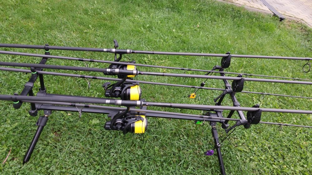 Set complet crap: fox mx/mk3, daiwa emblem 35scw, shimano tx2