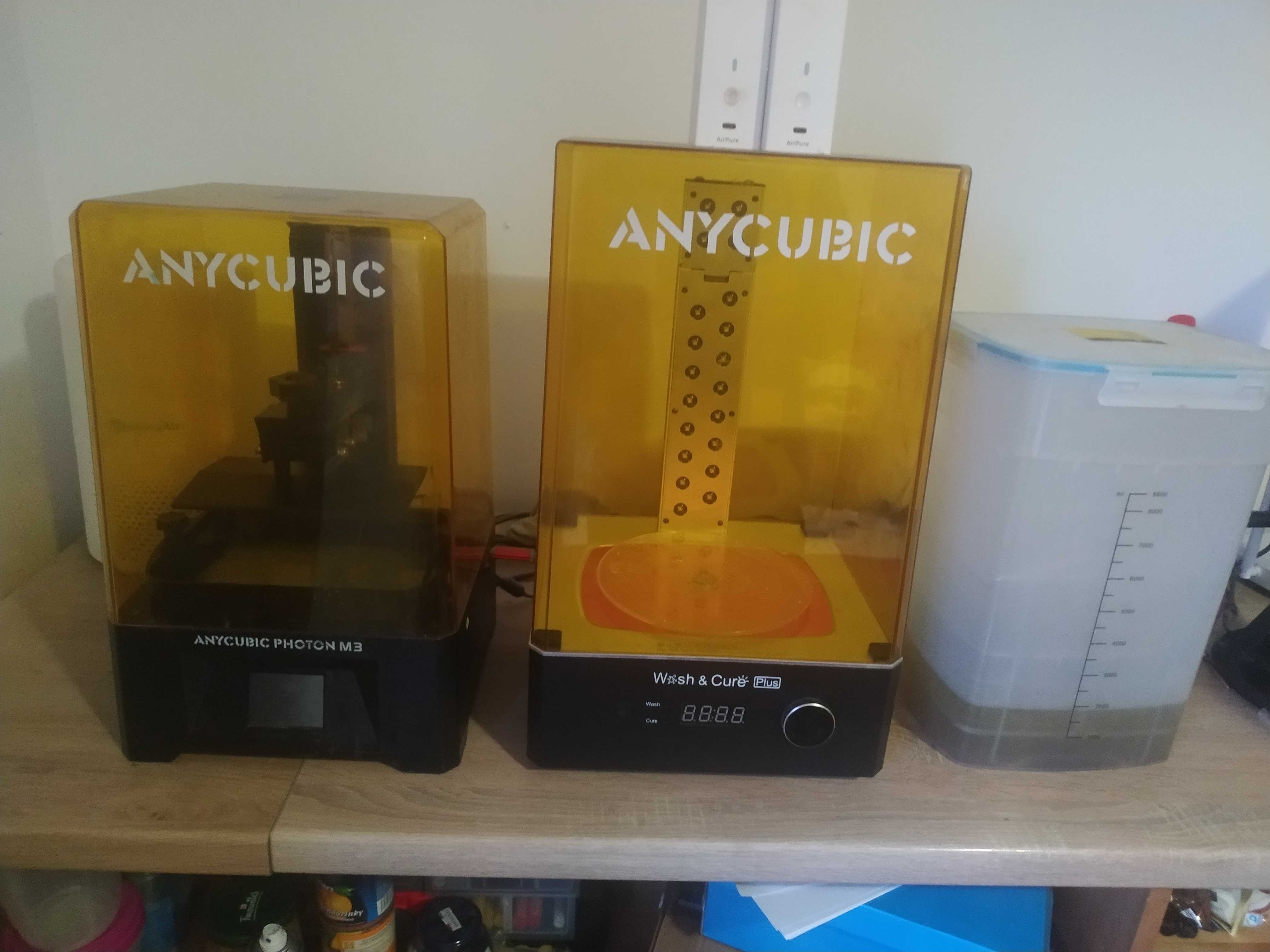 Imprimanta 3d Anycubic M3 + Wash & Cure Plus