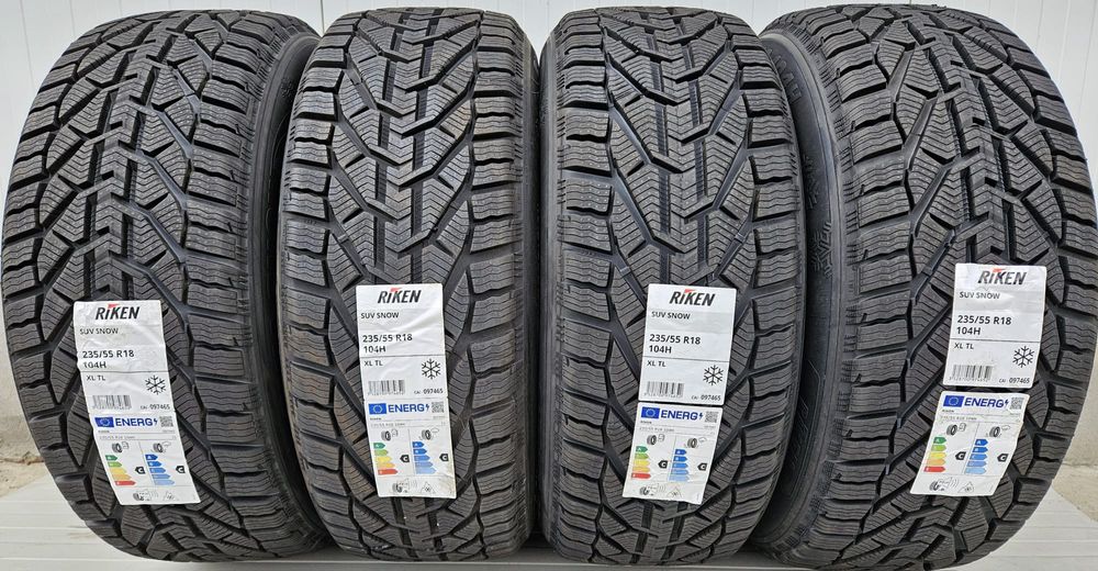 235/55 R18, 104H XL, RIKEN (by Michelin), Anvelope de iarna M+S