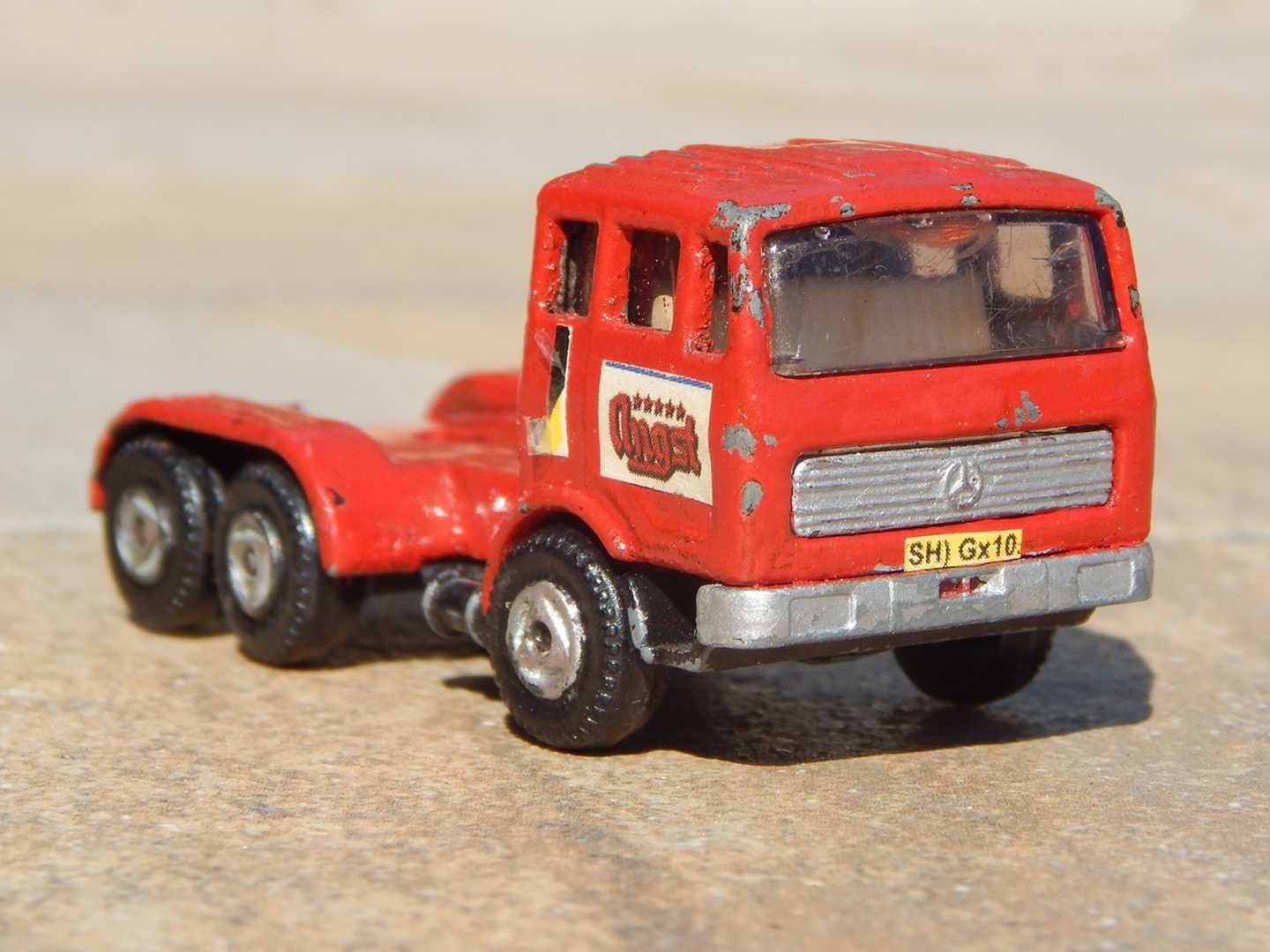 Macheta camion platforma Mercedes NG NO2 1:87 EFSI Olanda veche