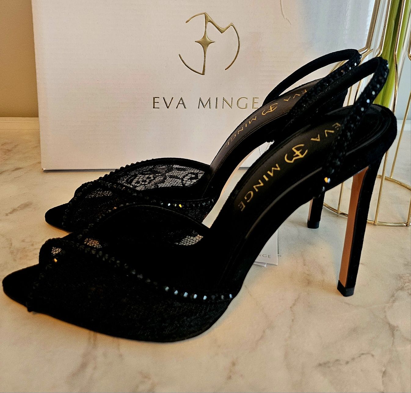 Обувки на ток "EVA MINGE"