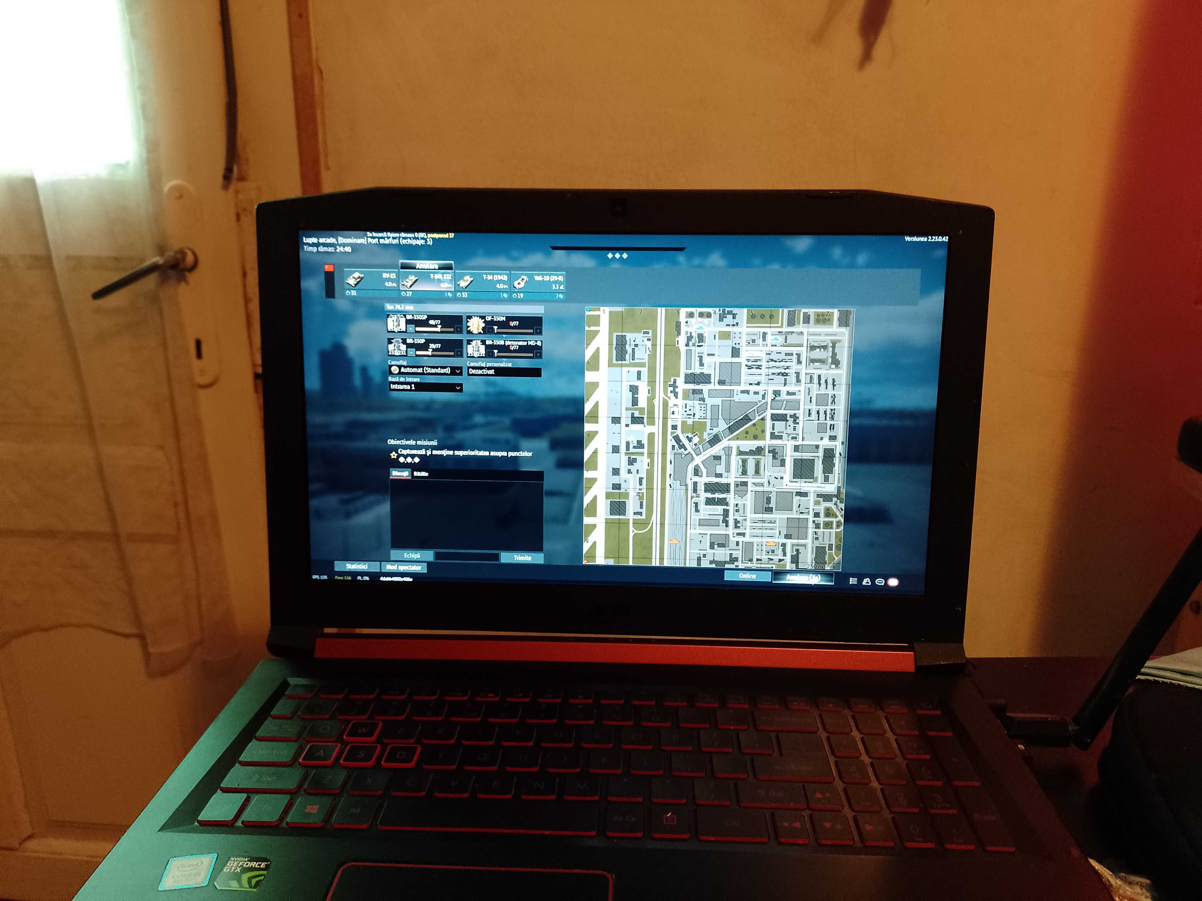 acer nitro5  video4g ssd500g gen8 16 g ram