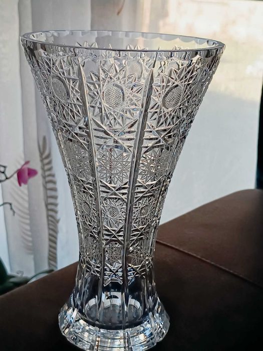 Бохемия- Кристална ваза