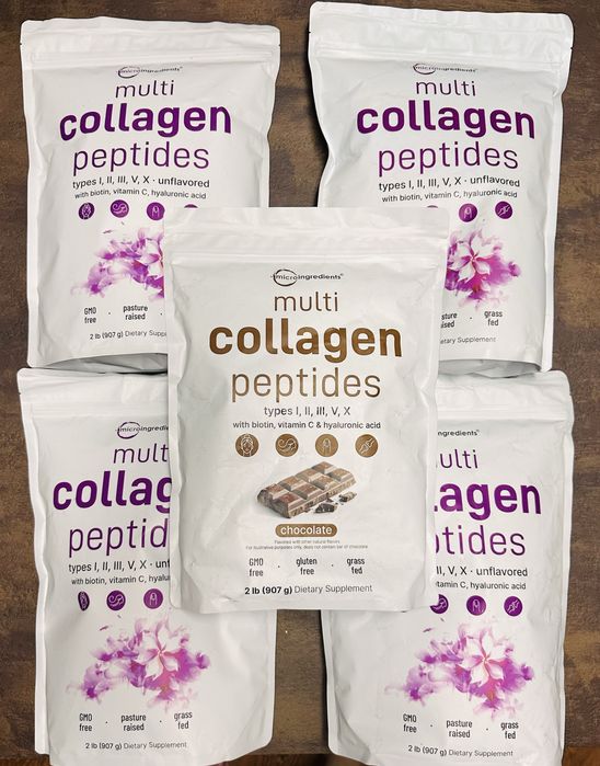 Collagen peptides multi,kolagen,колаген,5 xil,biotin,vitamin c