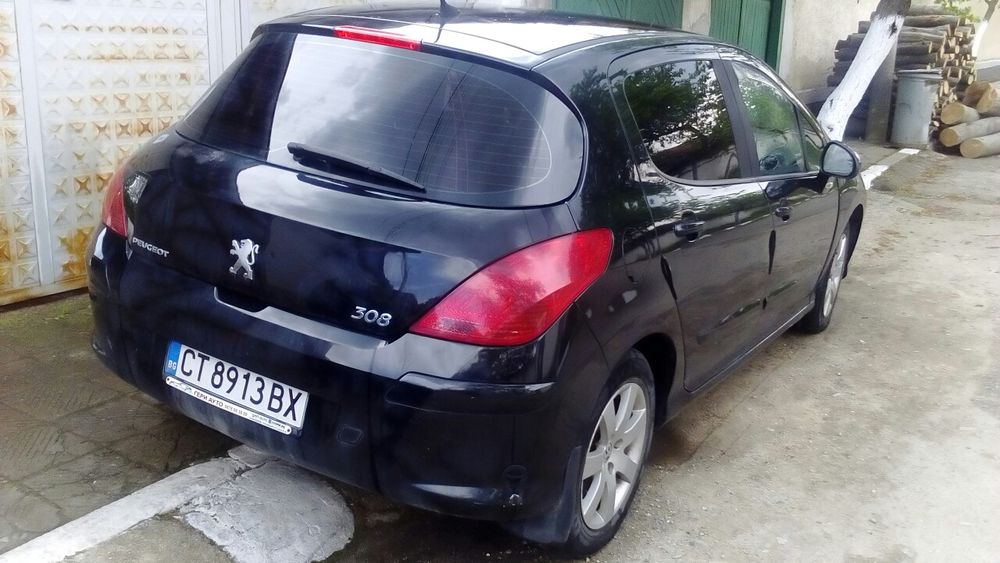 Пежо(PEUGEOT)308-1.6 бензин-газ 120КОНЯ-ВЕРИГА-БАРТЕР BMW 1 дизел