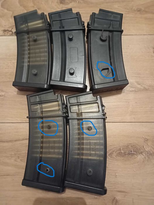 Airsoft Incarcatoare G36 mid-cap