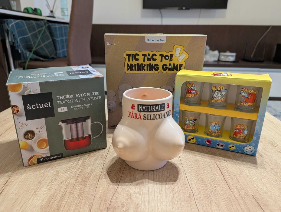 Set cadou aniversar/Crăciun/secret santa