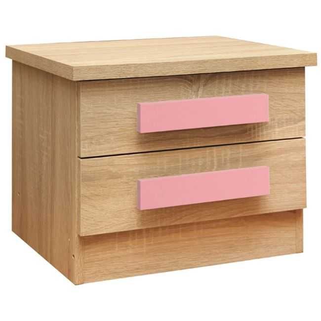 Нощно шкафче, Playroom Sonama-Blue, Син, Розов, Пдч, 40х48х39см.