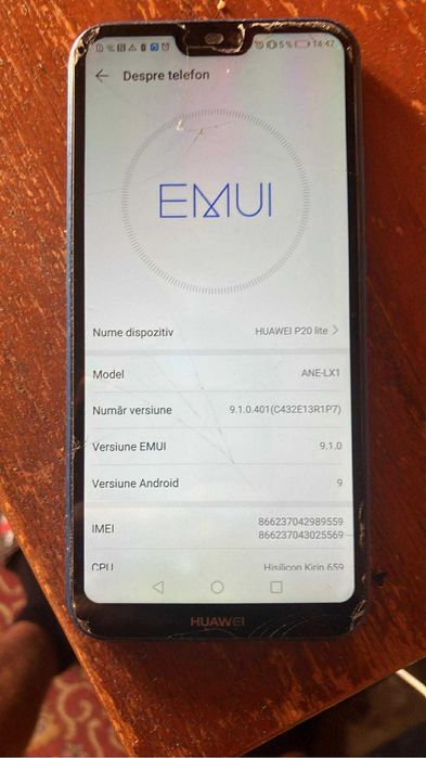 Vand huawei p20 lite ca nou